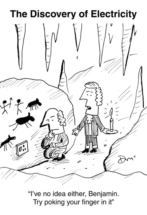 The discovery of electricity...