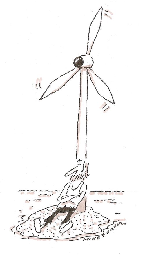 Island windfarming