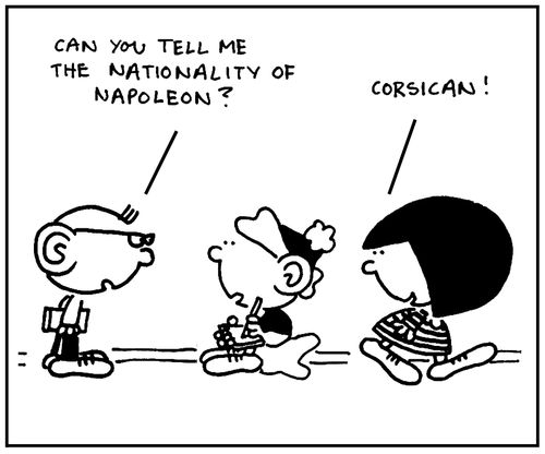 'Can you tell me the nationality of Napoleon?'