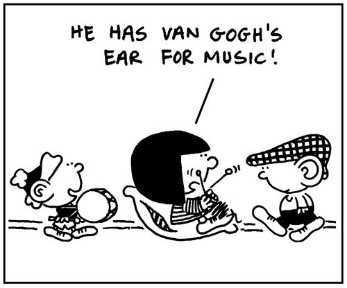'He has Van Gogh's ear for music.'
