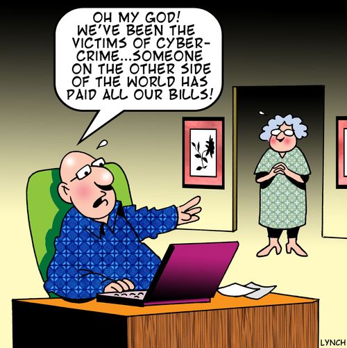 Cyber crime.