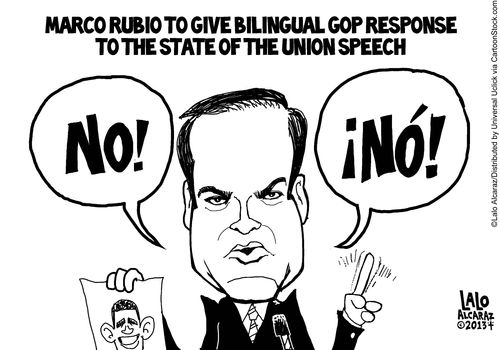 Marco Rubio to give bilingual GOP response to the state of the union speech.