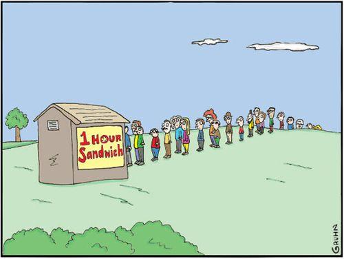 One Hour Sandwich shop