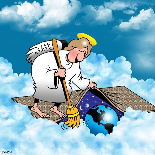 Sweeping the Earth Under the Rug.
