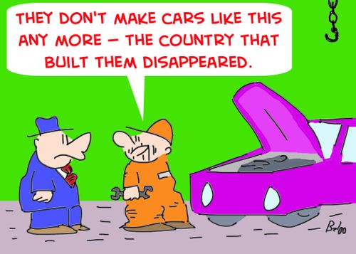 'They don't make cars like this any more -- the country that built them disappeared.'