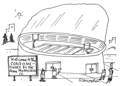 Welcome to the condome - funded by the acme prophylactic co.