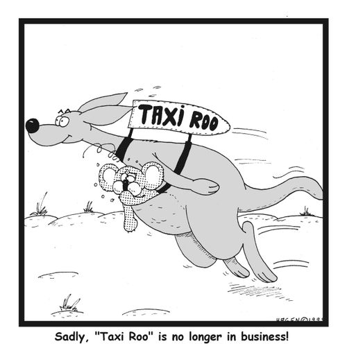 Sadly, Taxi Roo is no longer in business