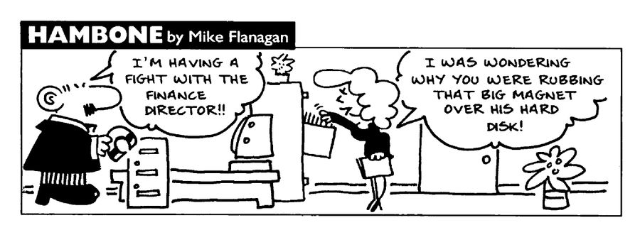 STRIP Hambone: Magnets and hard disks