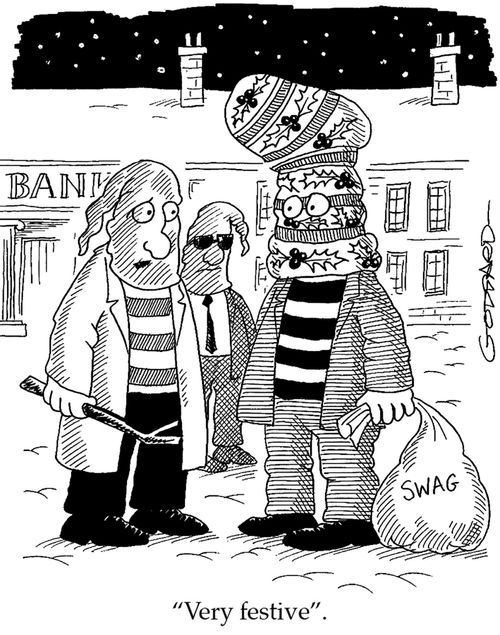'Very festive.'