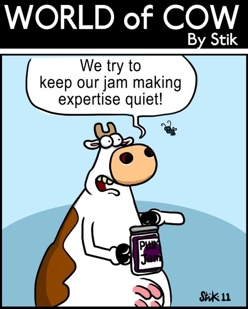 We try to keep our jam making expertise quiet!