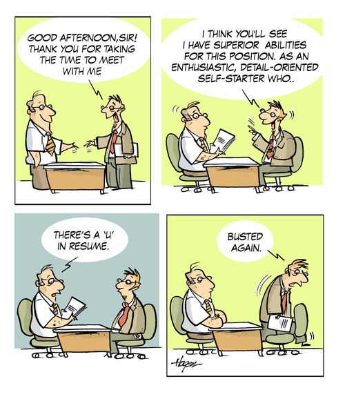 Job Interview Gone Bad.