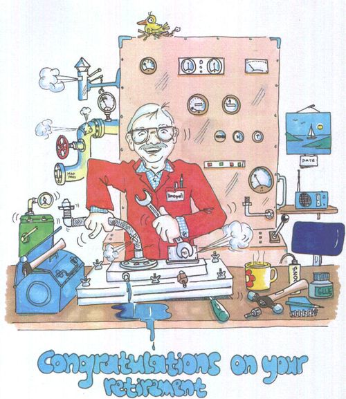 Congratulations on your retirement!