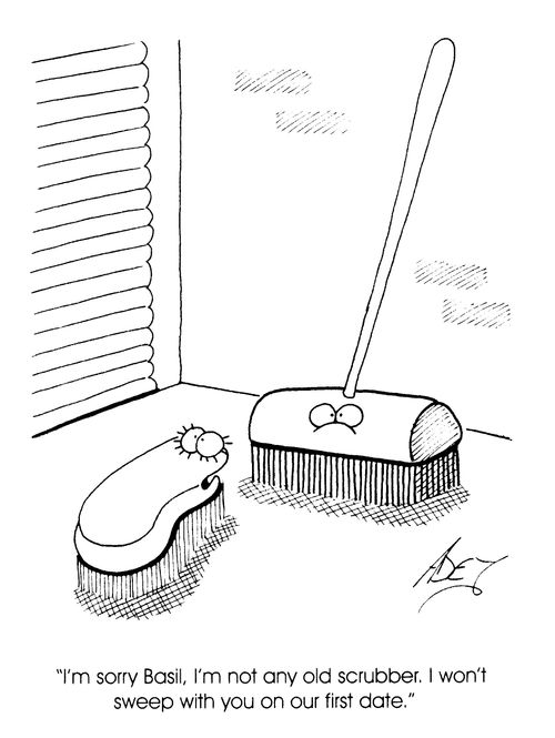 "I won't sweep with you on our first date"