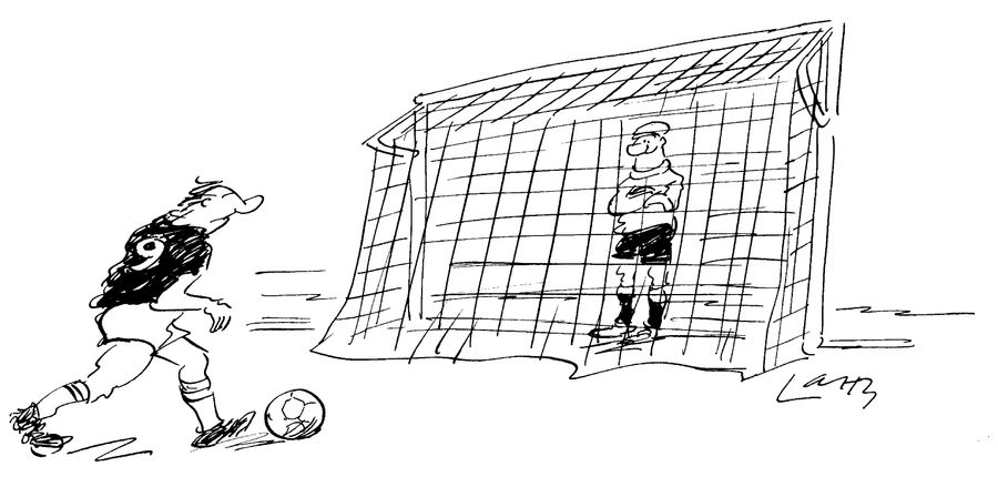 Football goalie has turned the goal around