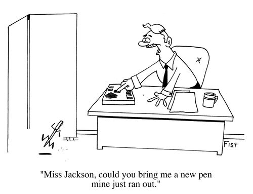 My pen an out...