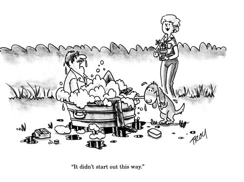'It didn't start out this way.'