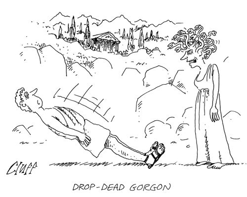 Drop-dead Gorgon.