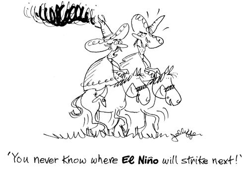 'You never know where El Nino will strike next!'