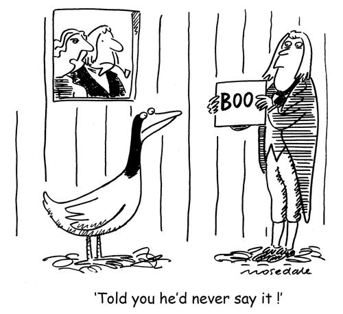 'Told you he'd never say it !'