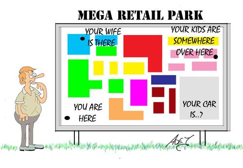 Mega Retail Park - Who is Where.