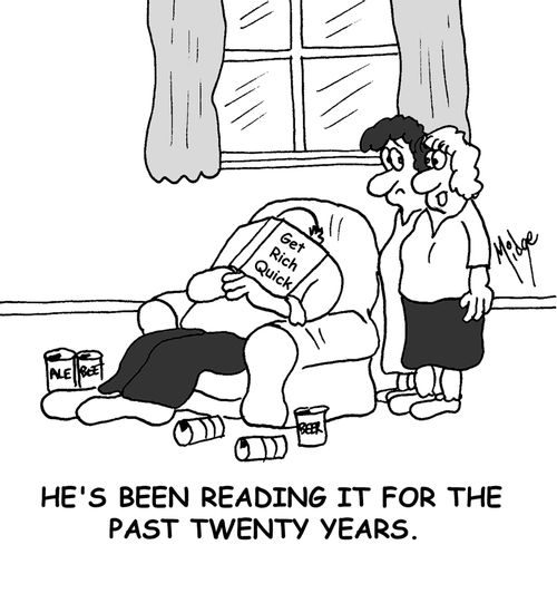 'He's been reading it for the past 20 years!'