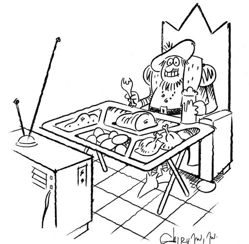 Medieval TV dinner.