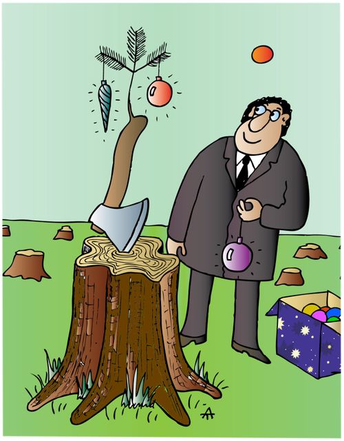 The Environmental Consequence of Christmas
