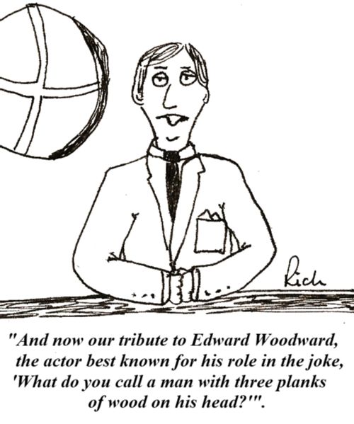 Edward Woodward Joke