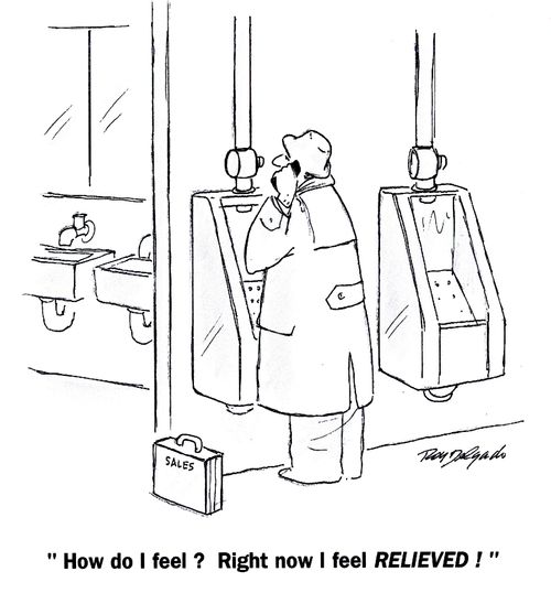 'How do I feel? Right now I feel relieved!'