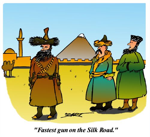 Fastest gun on the Silk Road