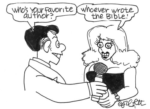 Favorite author?  Whoever wrote the Bible.