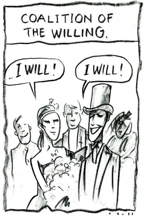 'The coalition of the willing.'