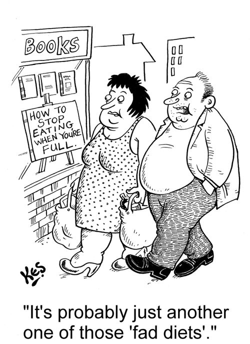 'It's probably just another one of those 'fad diets'.'