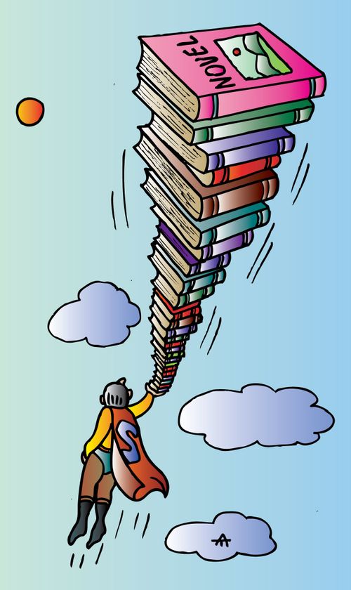 Superhero Rescues Books.
