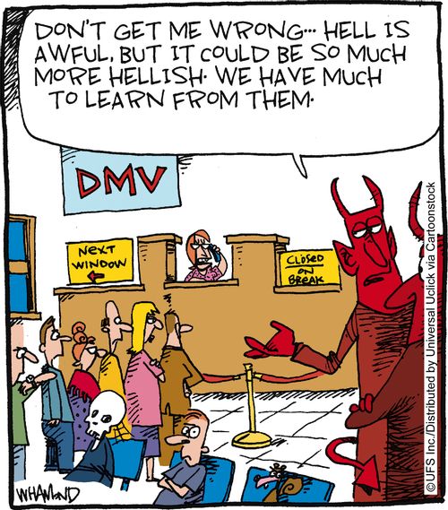 'Don't get me wrong - hell is awful, but it could be so much more hellish. We have much to learn from them.'