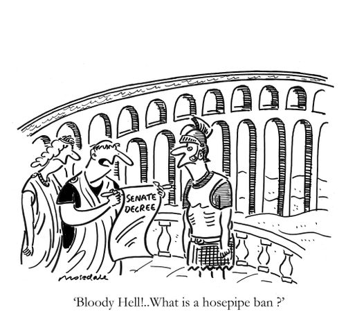 'Bloody Hell!...What is a hosepipe ban?'