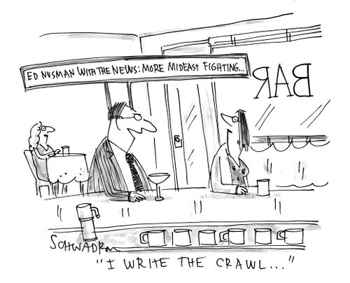 'I write the crawl...'