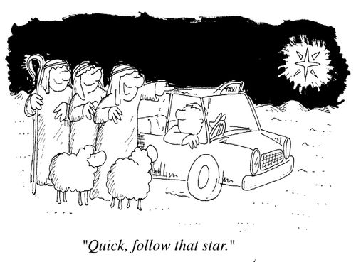 Quick, follow that star