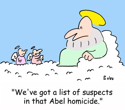'We've got a list of suspects in that Abel homicide.'