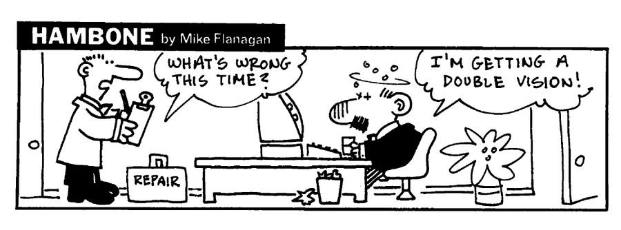 STRIP Hambone: Drinking in the office