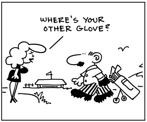 Where is your other glove?