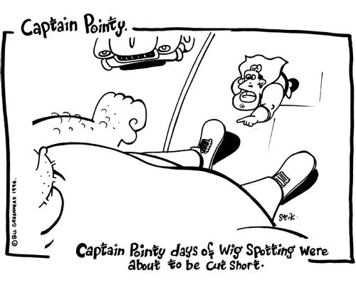 Captain Pointy No.34 - Wig spotting