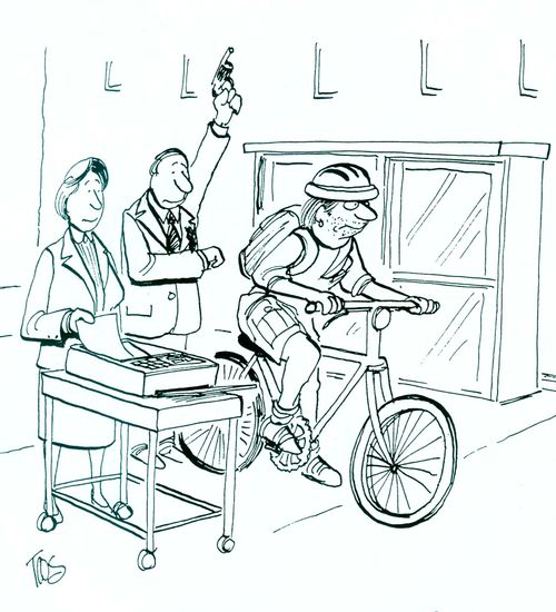 Fax Communications - Bicycle Messengers