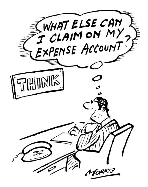 "What else can I claim on my expense account?"