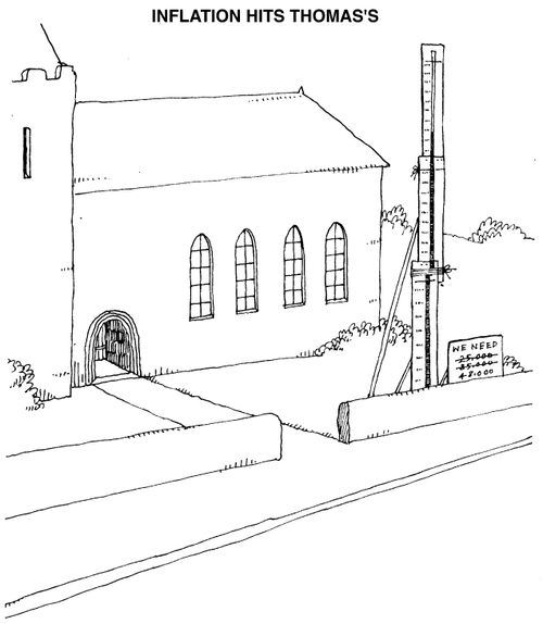'Inflation hits Saint Thomas's'
