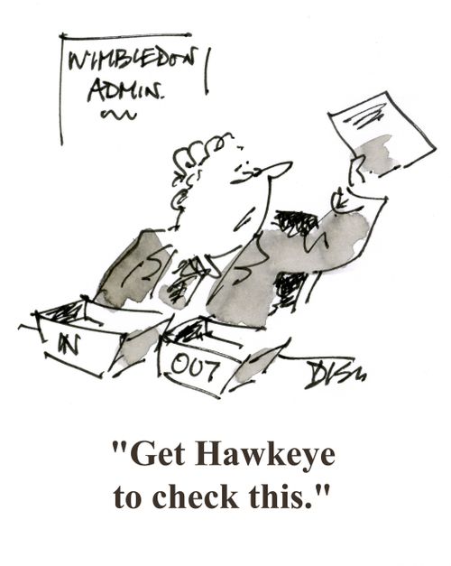 'Get Hawkeye to check this.'