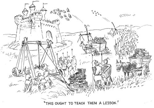 'This ought to teach them a lesson.'