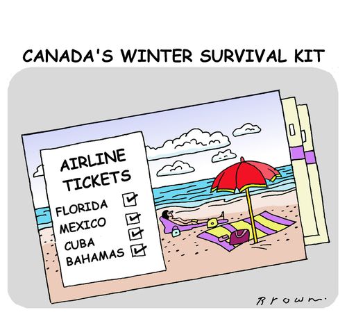 Canada's winter survival kit.