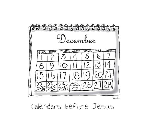 Calendars before Jesus.