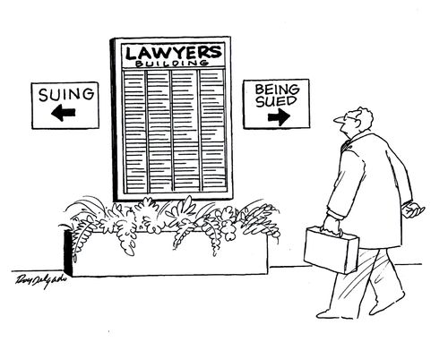 Lawyers: Suing or Being Sued.